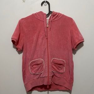 Girl’s short-sleeved hoodie